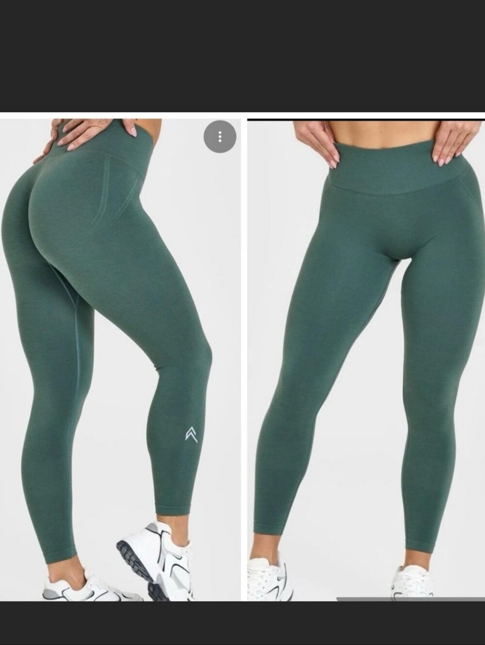 Oner Active effortless leggings iced green size medium long